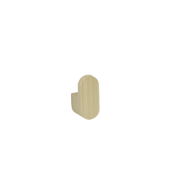 Duro Robe Hook - Brushed Brass